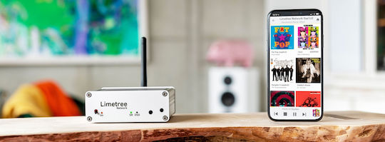 Lindemann Limetree Network II Wifi Network Player Ασημί