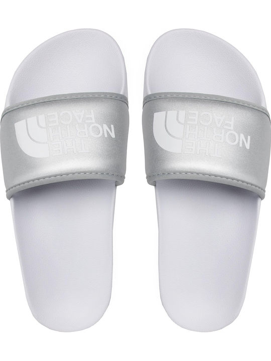 Base Camp III Slides Metallic Silver