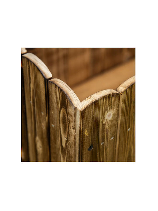 Outsunny Wooden Planter Box 80x33x30cm