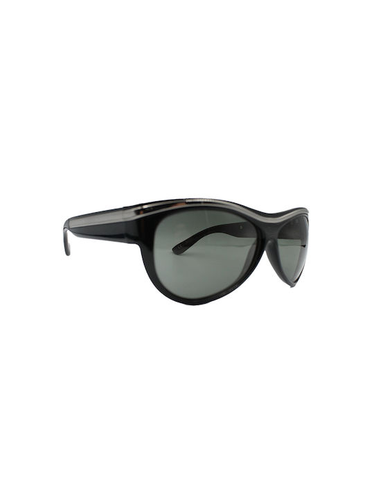 Gucci Men's Sunglasses with Black Acetate Frame and Black Lenses GG 3015/S D28/BN