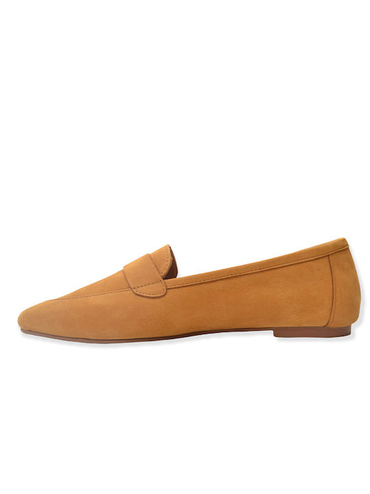 Hawkins Premium Leder Damen Loafers Tan