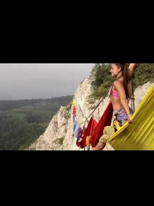 Ticket To The Moon Compact Parachute Single Hammock Orange 320x155cm