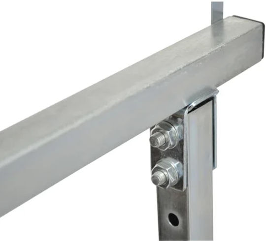 vidaXL Aluminum Painting Easel 200kg 2pcs