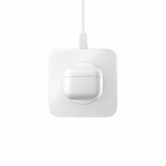 Nomad Φορτιστής Magsafe 15W Ασημί (Base One)