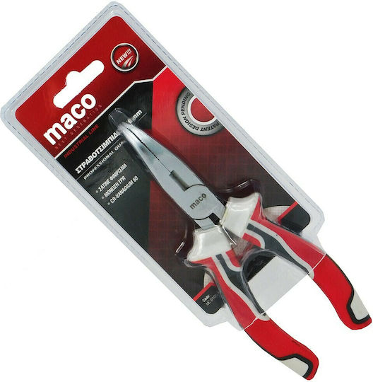 Maco Schneidezange Gebogen Elektriker Länge 160mm