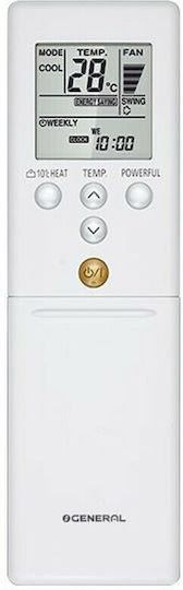 Fujitsu AUXG24KVLA / AOYG24KATA Gewerbliche Inverter-Klimaanlage Kassette 24000 BTU mit Kältemittel R32