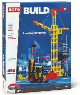 Efko Building Blocks Crane 9 in 1 for 4+ Years 453 Pieces