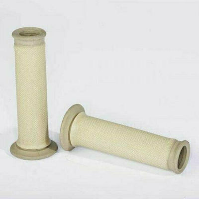 Renthal Motorcycle Grips Dual Series Aramid Standard 29mm in Beige Colour REN-G175