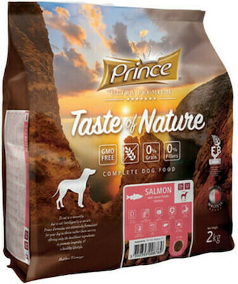 Prince Taste Of Nature Ultra Premium 4kg Hrană Uscată fără Cereale pentru Câini Adulți cu Somon