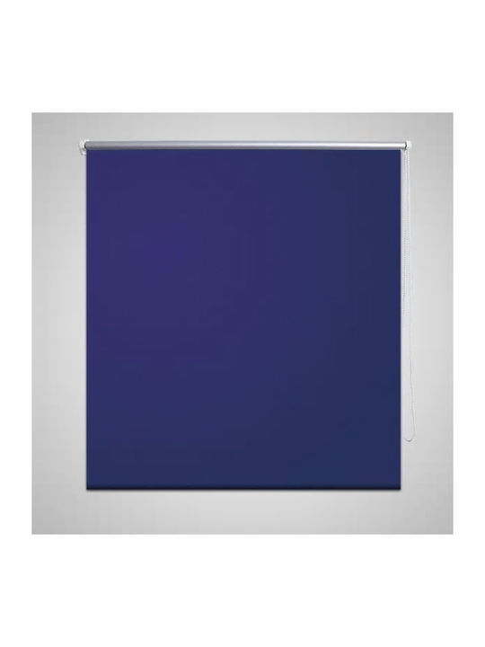 vidaXL Roller Blinds Total Blackout Blue W80xH230cm 240149