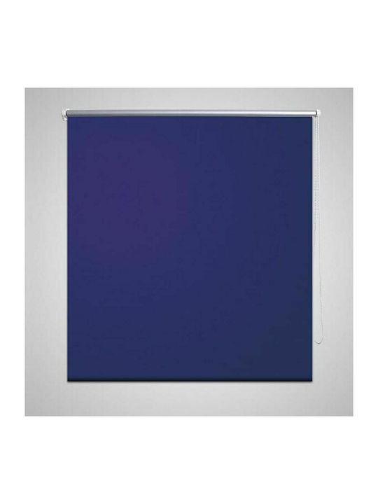 vidaXL Roller Blinds Total Blackout Blue W100xH230cm 240157