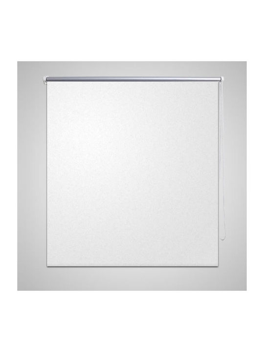 vidaXL Roller Blinds Total Blackout White W120xH175cm 240123