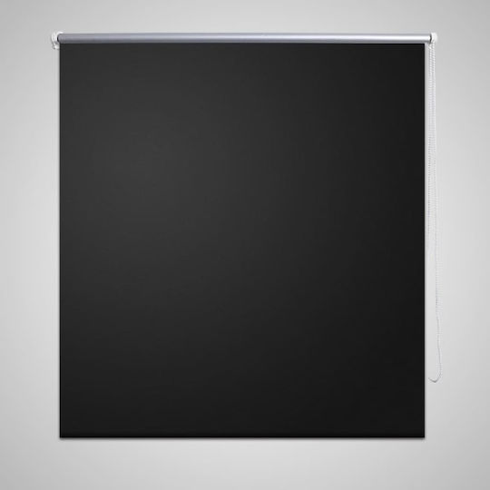 vidaXL Ρόλερ Σκίασης Ολικής Συσκότισης Μαύρο Π80xΥ175εκ. 240114