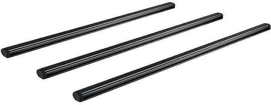 Cruz Roof Bars Aluminum Alu Cargo Dark 128cm. (with Roof Rack Legs) Black