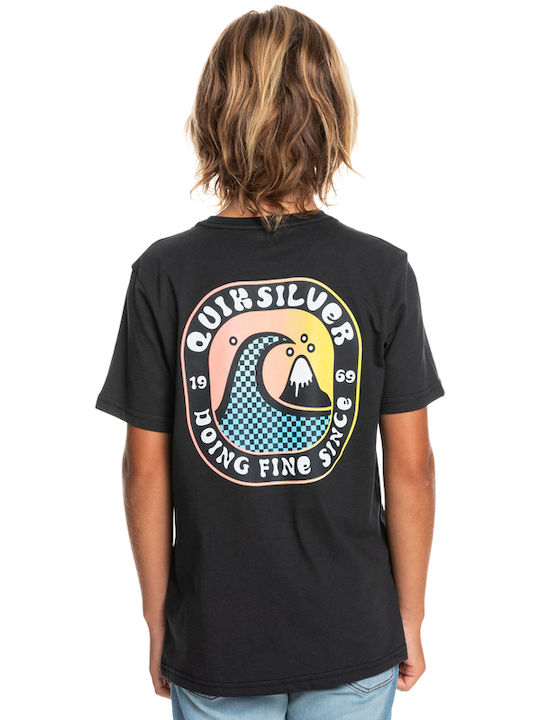 Tricou Pentru Copii Negru Closed Bubble