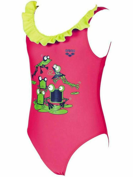 Arena Kids Swimwear One-Piece Training Fuchsia