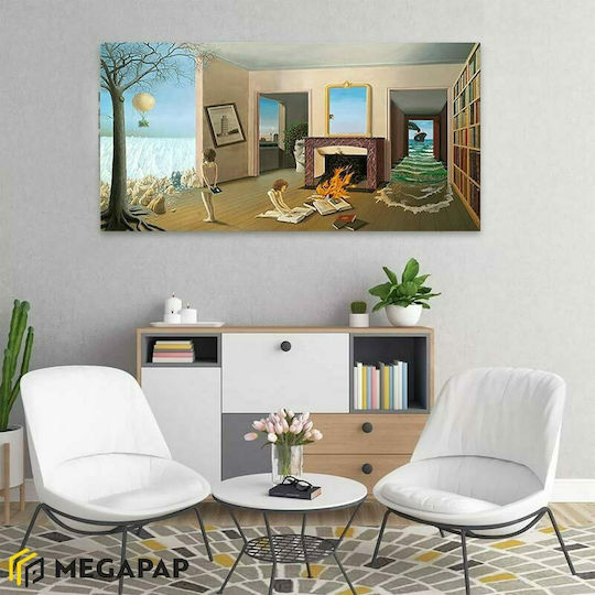 Megapap Entre Les Trous De La Memoire Πίνακας σε Καμβά 80x40cm