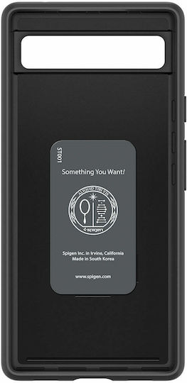 Spigen Thin Fit Back Cover Plastic / Silicone 1.55mm Black (Google Pixel 6a)