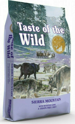 Taste Of The Wild Sierra Mountain 12.2kg Hrană Uscată fără Cereale pentru Câini Adulți cu Miel