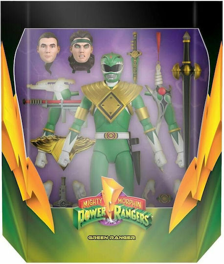 Super7 Mighty Morphin Power Rangers: Green Ranger Green Ranger Action Figure height 18cm