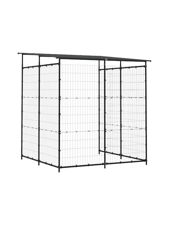 vidaXL Γαλβανιζέ Στέγαστρο Π222xΒ190cm