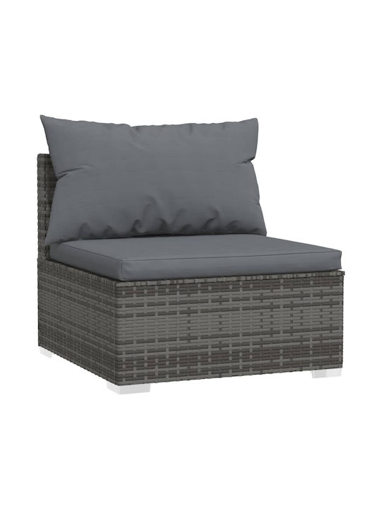 Baumsessel-Sofa Außenbereich mit Kissen 70x70x60.5cm
