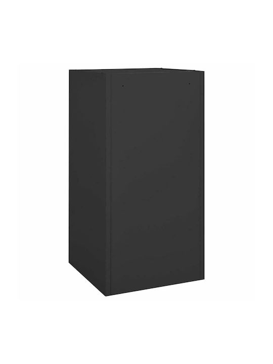 Μονόφυλλη Ντουλάπα Μεταλλική με 1 Ράφι 53x53x105εκ.