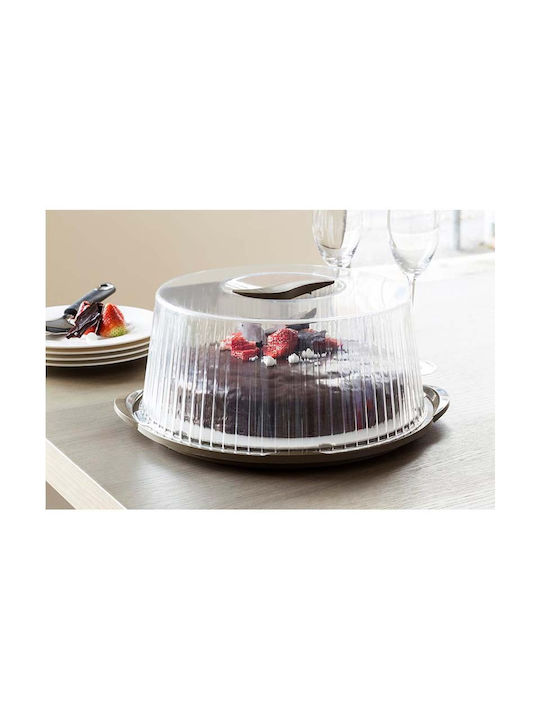 Bama Cake Stand Transparent 36.5x33x14.8cm