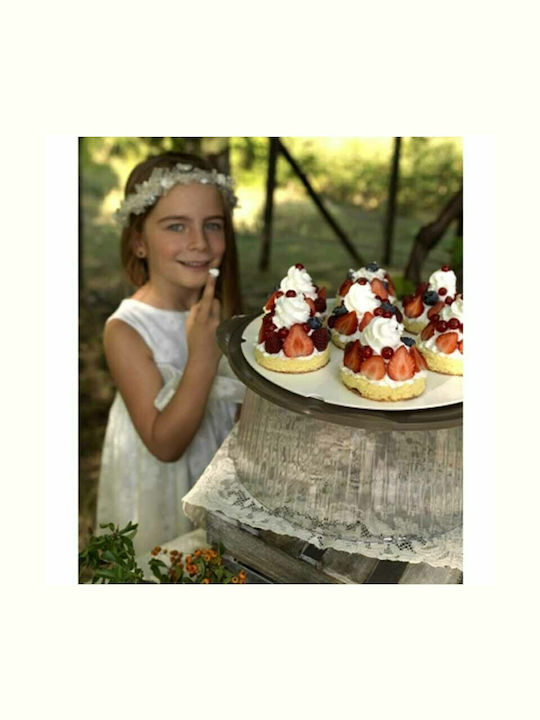 Bama Cake Stand Transparent 36.5x33x14.8cm