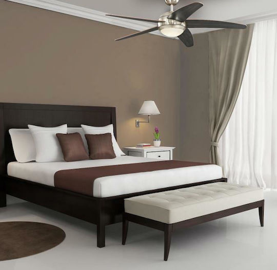 Westinghouse Bendan Ceiling Fan 132cm with Light Fixture Wenge