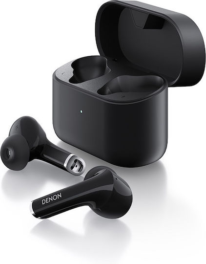 Denon AH-C630W In-ear Bluetooth Handsfree Ακουστικά με Αντοχή στον Ιδρώτα και Θήκη Φόρτισης Μαύρα