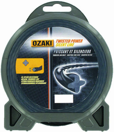 Ozaki 151-2716 Μεσινέζα Σταυρός Στριφτή Μήκους 23m και Πάχους 3.3mm