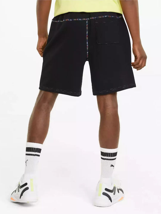 PUMA Pivot Αθλητική Ανδρική Βερμούδα Μαύρη
