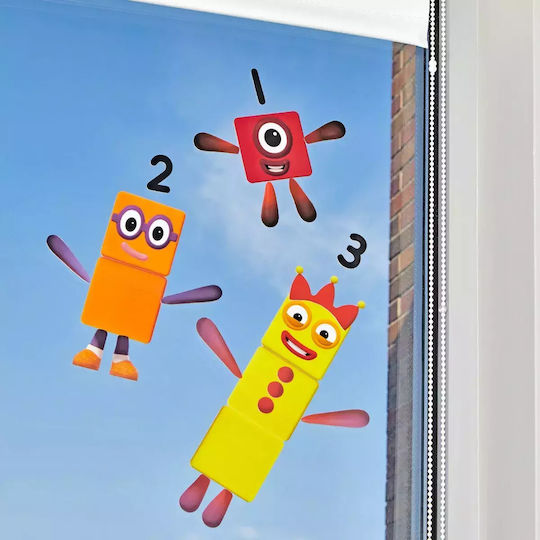 Learning Resources Numberblocks Reusable Clings Образователна Игра Образователни за 3+ години Години