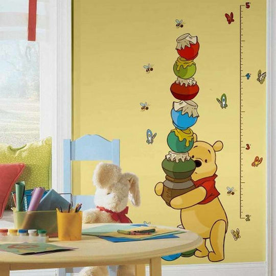 Wachstumstabelle für Kinder und Babys Winnie The Pooh Mehrfarbig