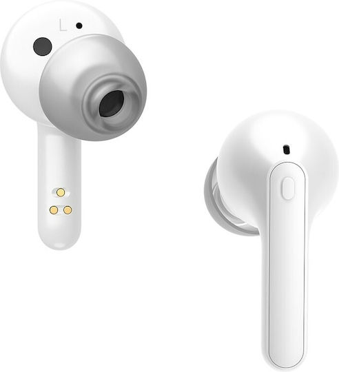 LG Tone Free FP3 In-ear Bluetooth Handsfree Earphones with Sweat Resistance and Charging Case White