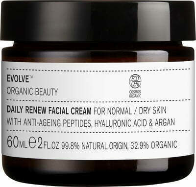 Evolve Beauty Creme de Fata de Zi pentru Hidratare și Anti-îmbătrânire cu Acid Hialuronic și Peptide 30ml