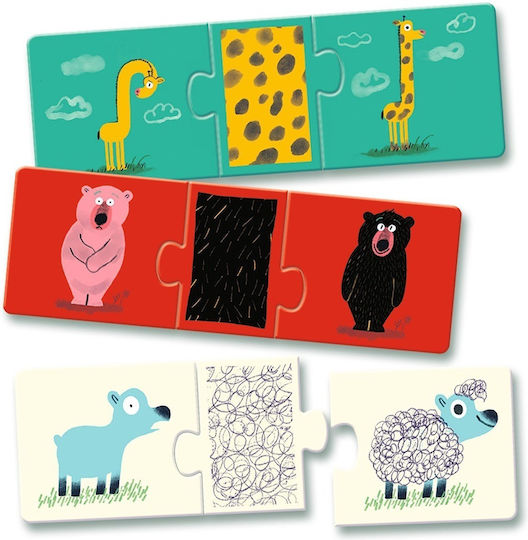 Puzzle pentru Copii Animals pentru 3+ ani+ Ani 24buc Djeco