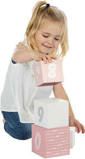 Label Label Stacking Toy Cubes with Numbers for 12++ Months