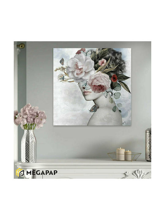 Megapap Hidden Face Canvas Painting 60x60cm