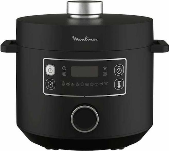 Moulinex Turbo Cuisine Aragaz Multifuncțional 1090W cu Memorie Internă 5lt Negru