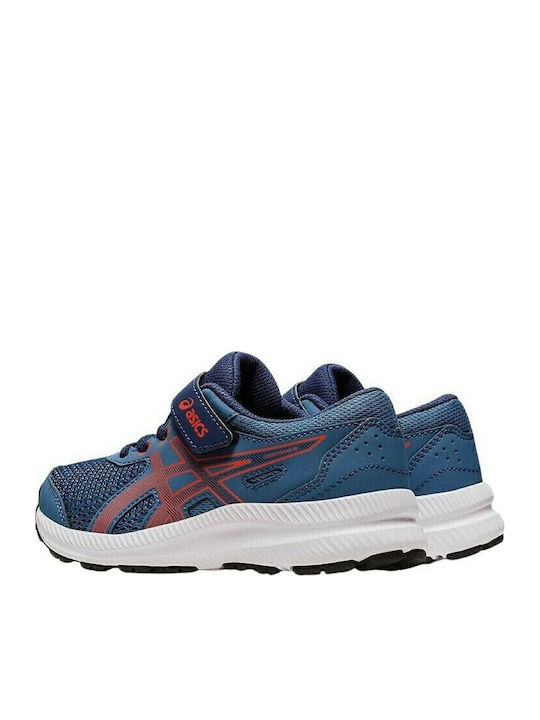 Contend 8 Ps Kids Sports Shoes Running with Hoop & Loop Closure Blue