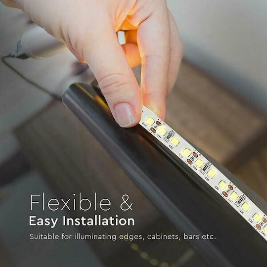 V-TAC LED Strip 12V Natural White Light 5m Type SMD2835