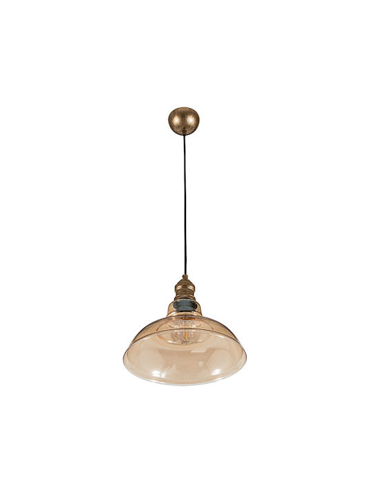 ARlight PDT 1459 HN Pendant Light Honey Bell with Socket E27 28x119cm