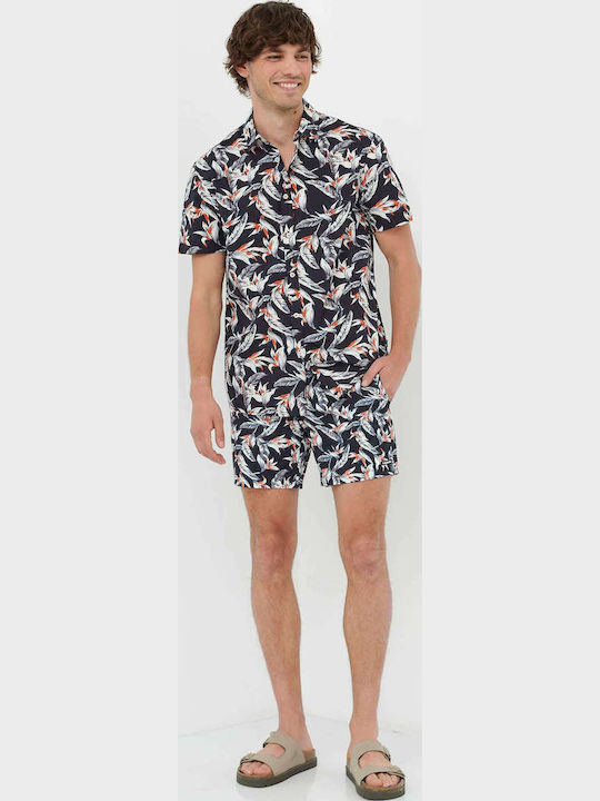 Ανδρικό Μαγιό Σορτς Navy Μπλε Floral