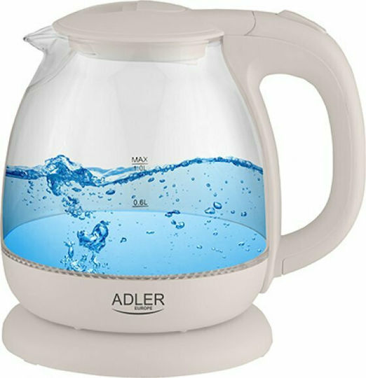 Adler C Kettle 1lt 1100W Beige