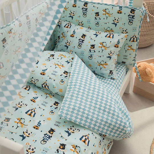Vesta Home Подредба Circus Тюркоазен 120x165см Vesta Home Подредба Circus Тюркоазен 120x165см