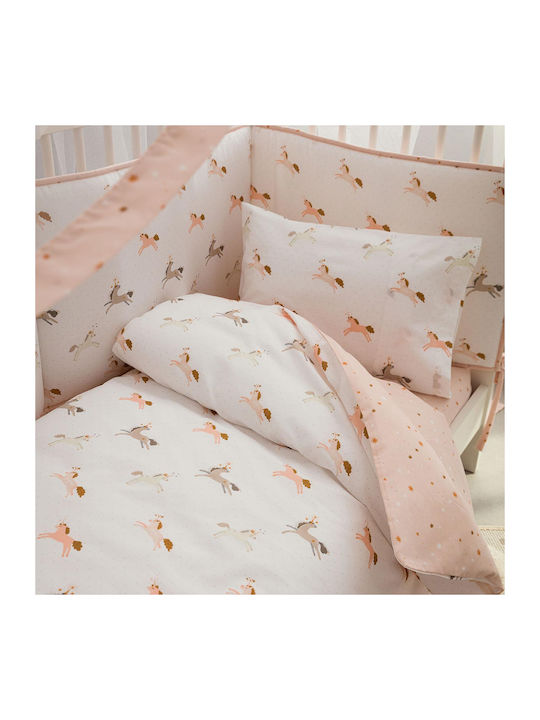 Vesta Home Duvet Crib Cotton Magic White 110x150cm