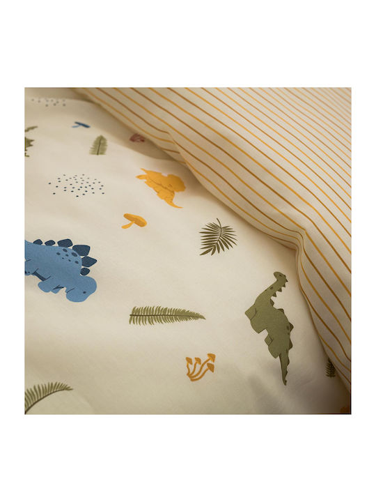 Vesta Home Jurassic Πάπλωμα Κούνιας Μπεζ 110x150cm
