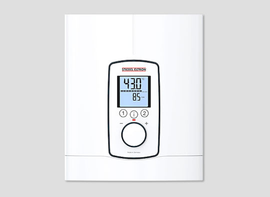 Stiebel Eltron DHE 18/21/24 Wall Mounted Electric Three-Phase Instant Water Heater for Central Installation 24kW